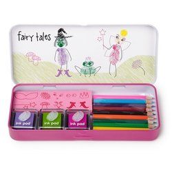 Fairies Finger Painting Art Set Oliver Bonas   799911 Oliver Bonas Gift Fairies Finger Painting Art Set 