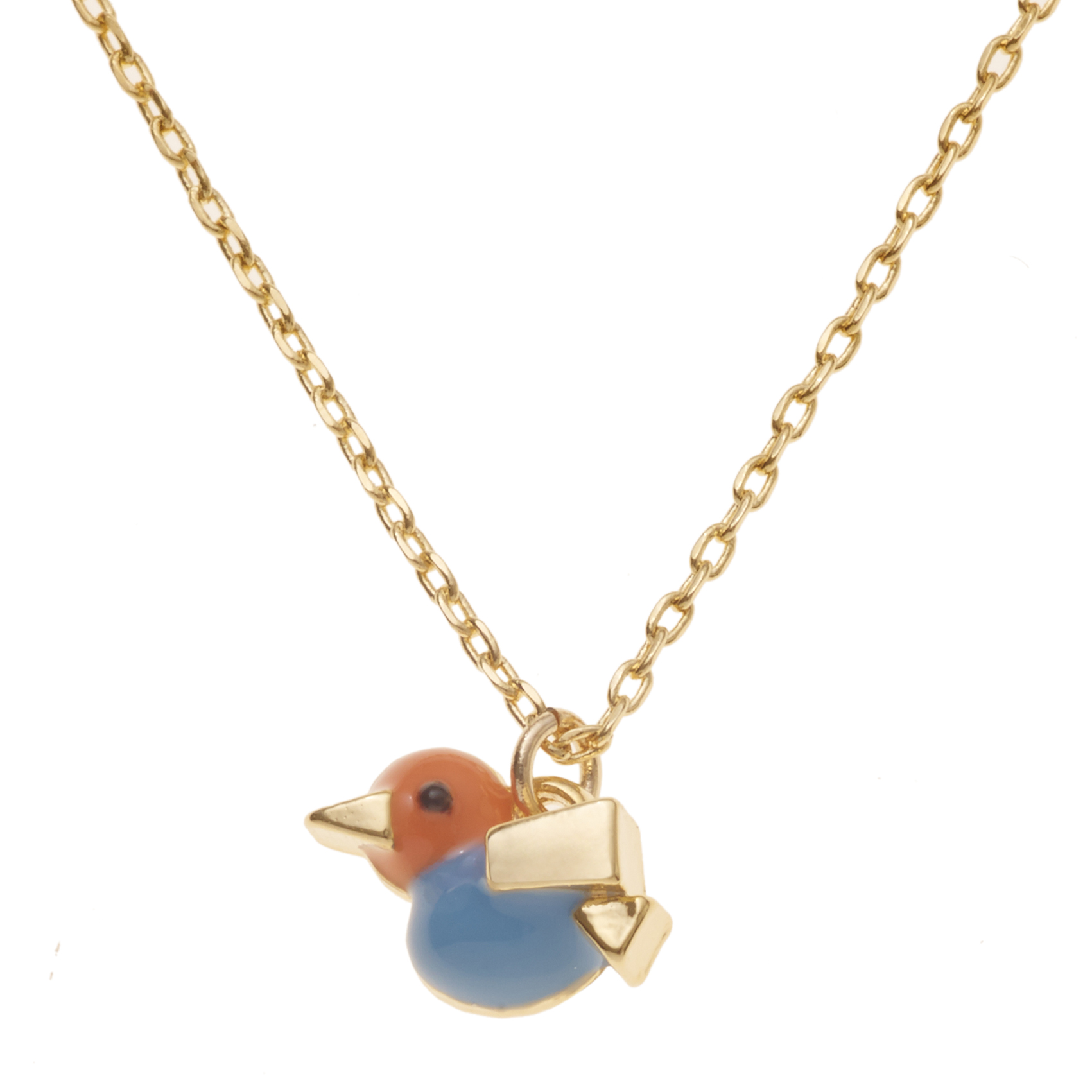 oliver bonas bird necklace