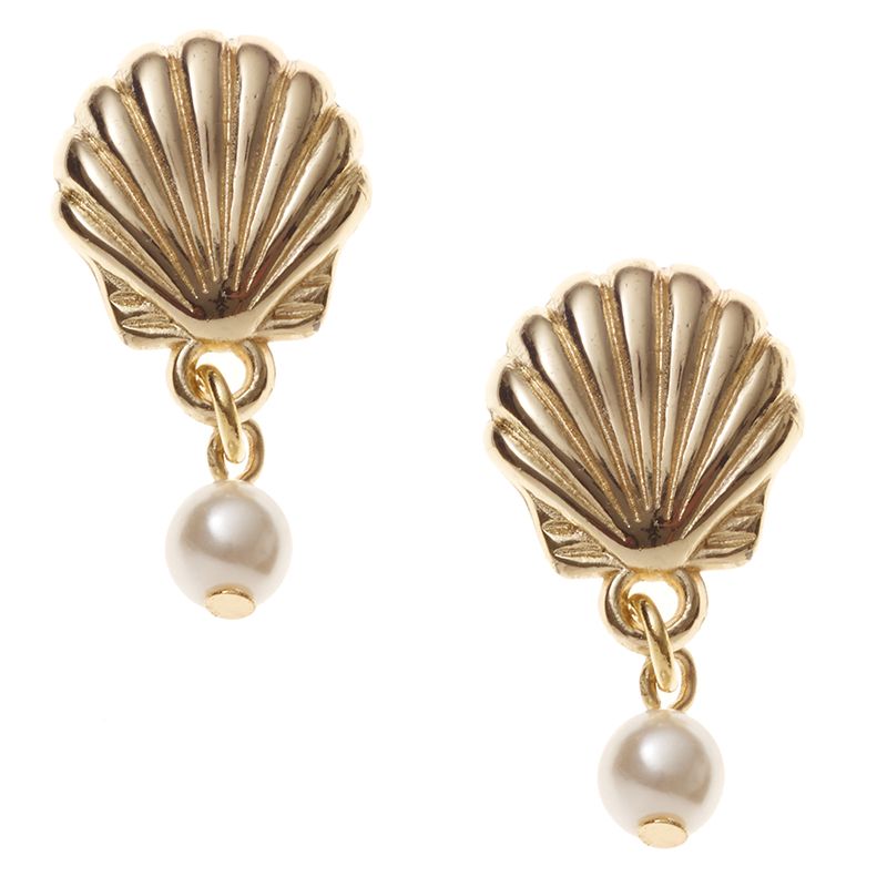 Clam Shell Earrings | Oliver Bonas