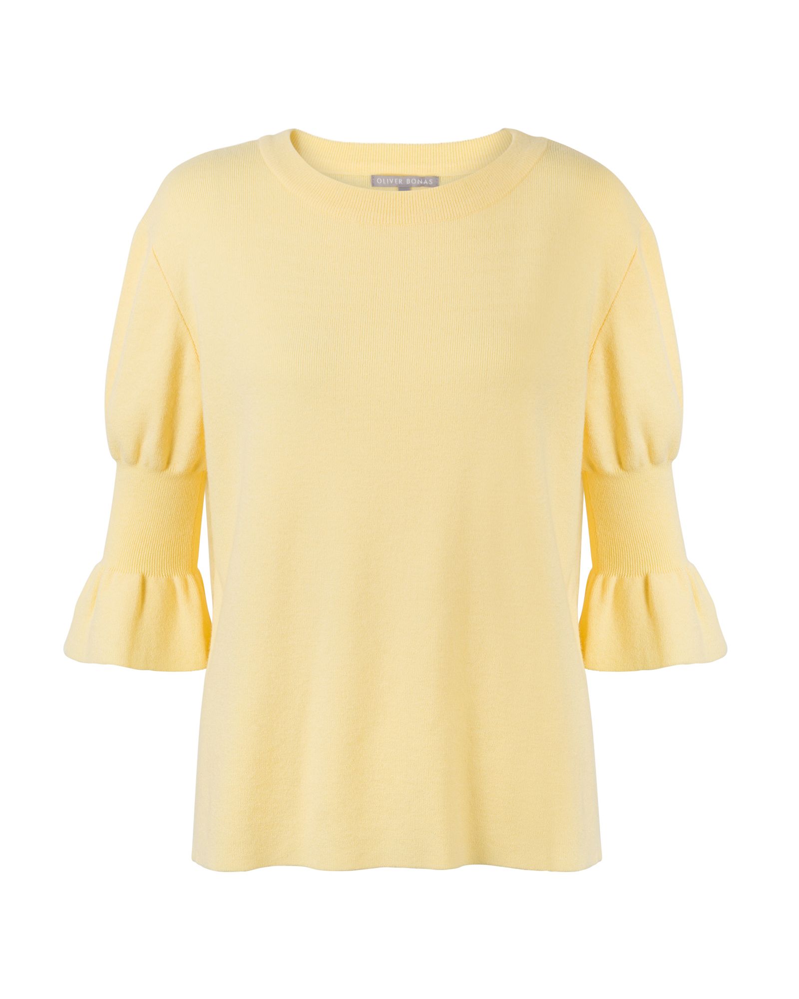 Voluptuous Frill Sleeve Jumper | Oliver Bonas