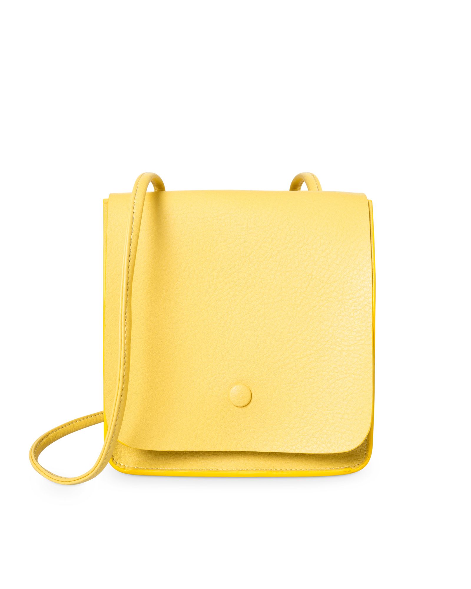 Naya Yellow Triangle Cross Body Bag | Oliver Bonas