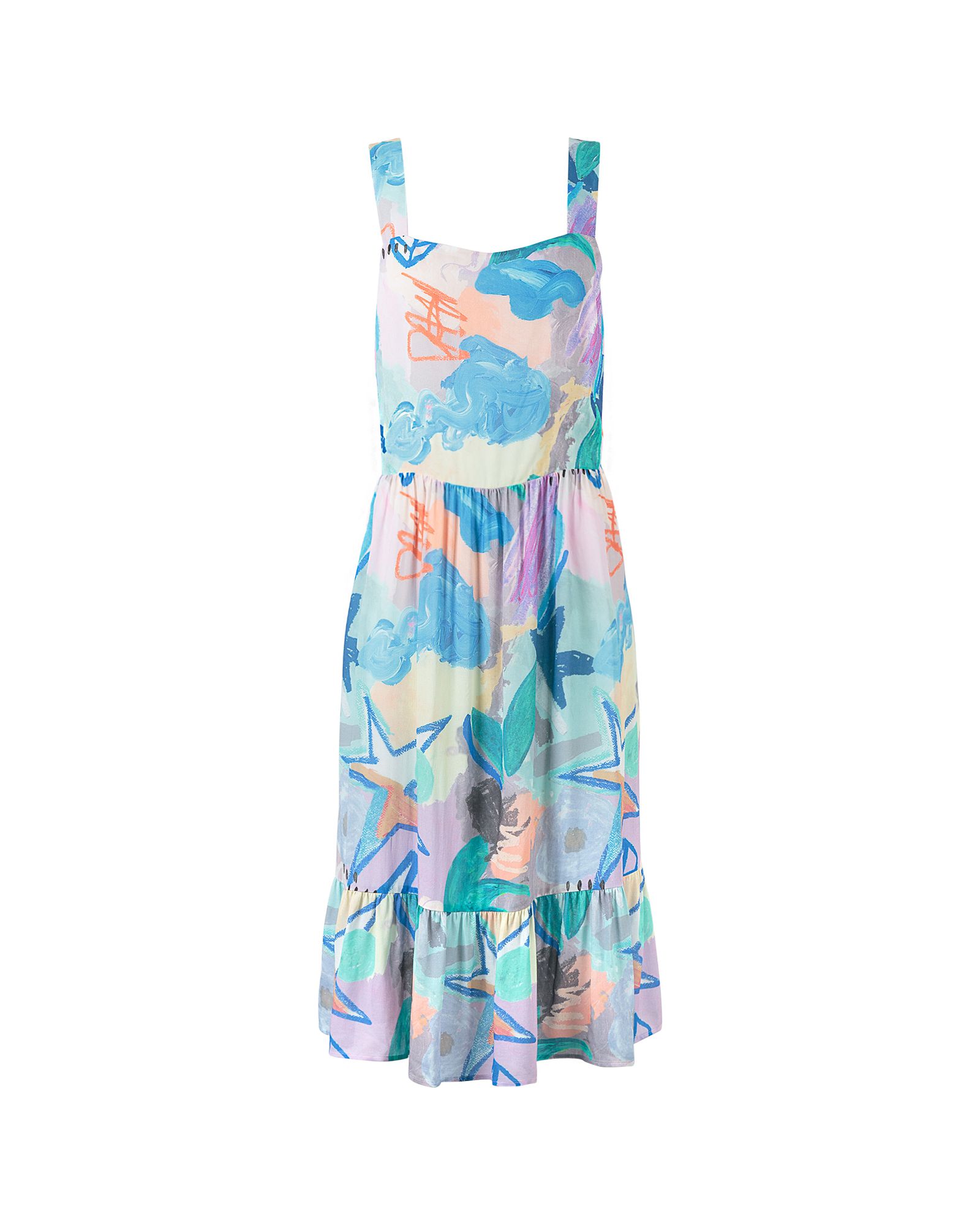 oliver bonas pastel dress