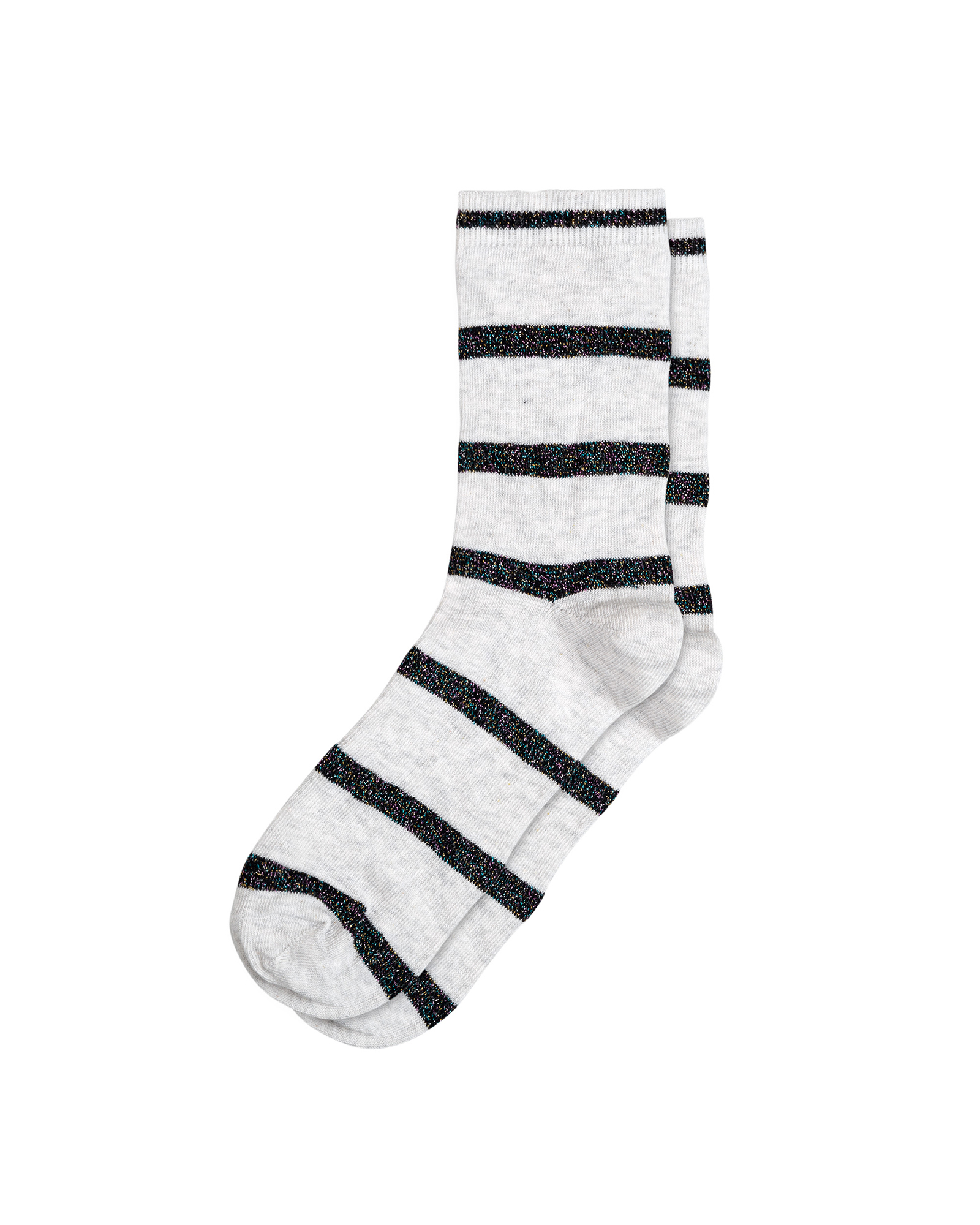 Glitter Rainbow Stripe Socks | Oliver Bonas