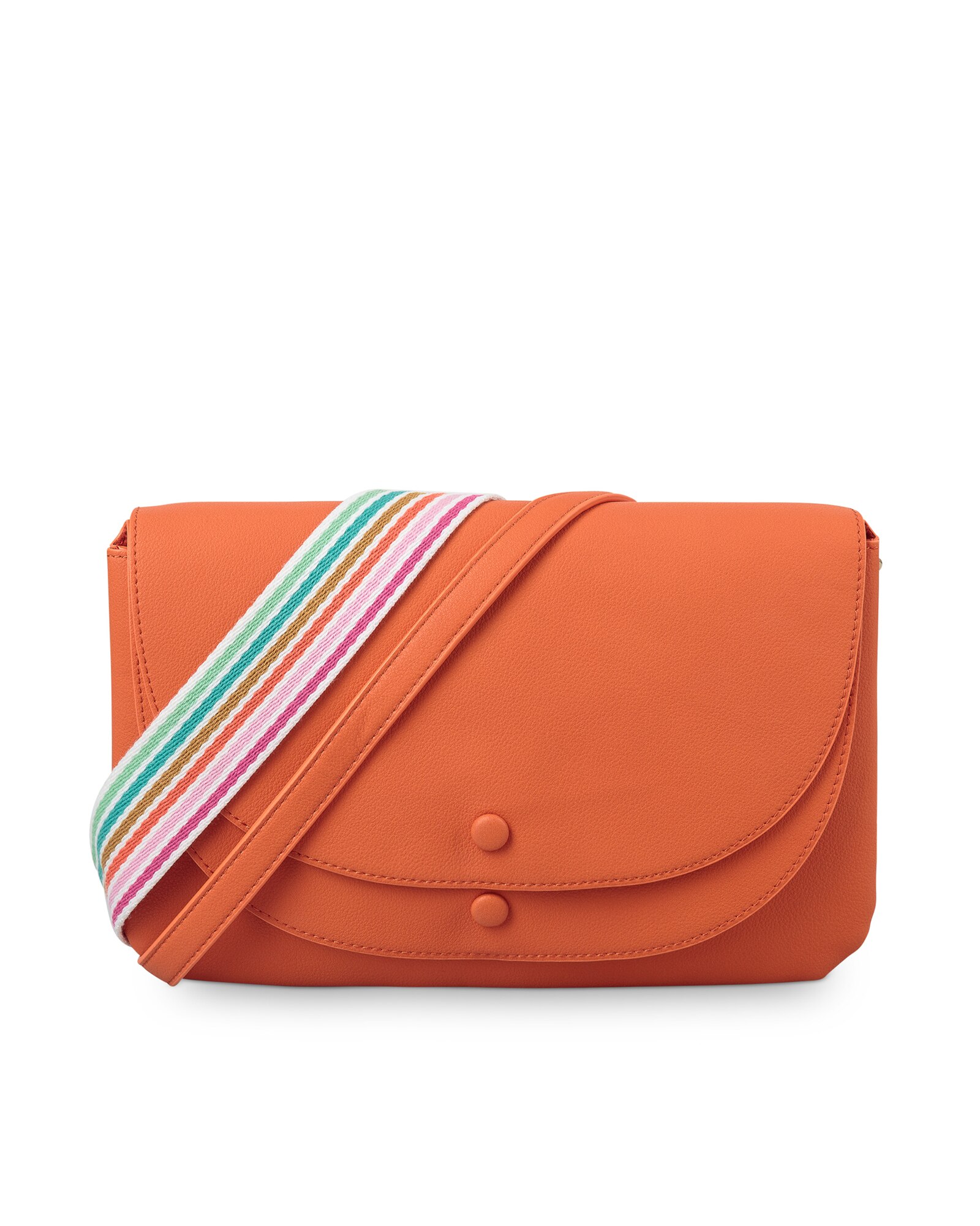 orange cross body bag