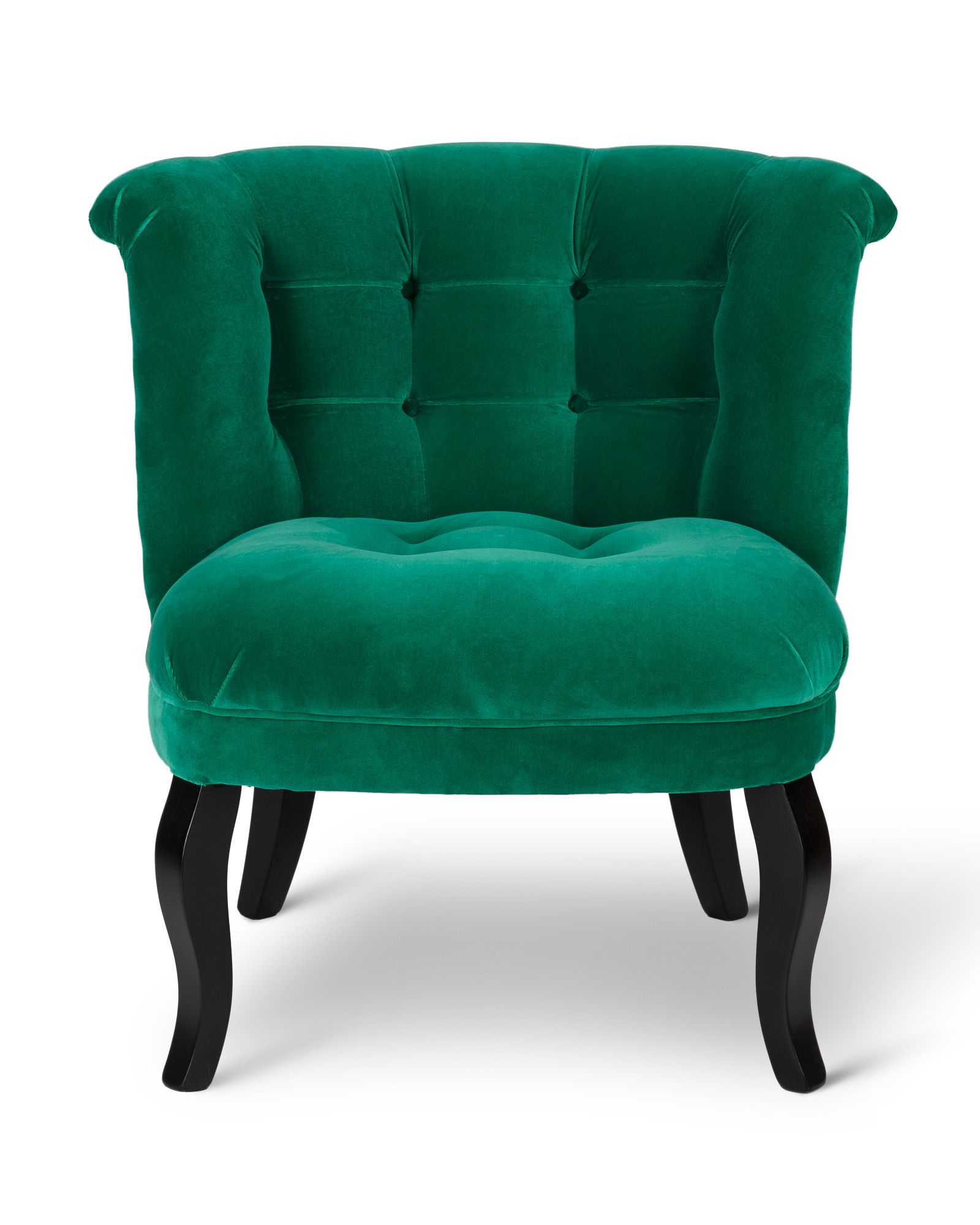 oliver bonas velvet tub chair