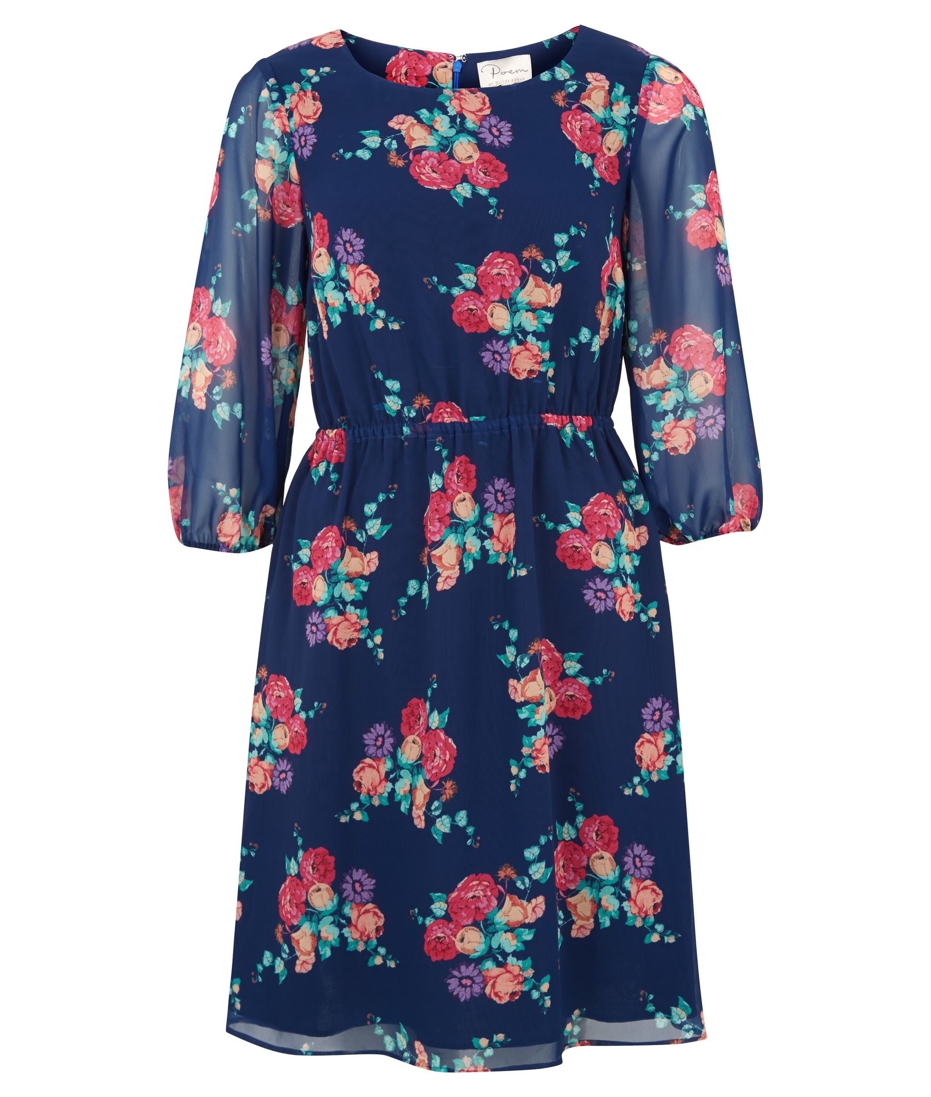 Becky Rose Print Dress | Oliver Bonas