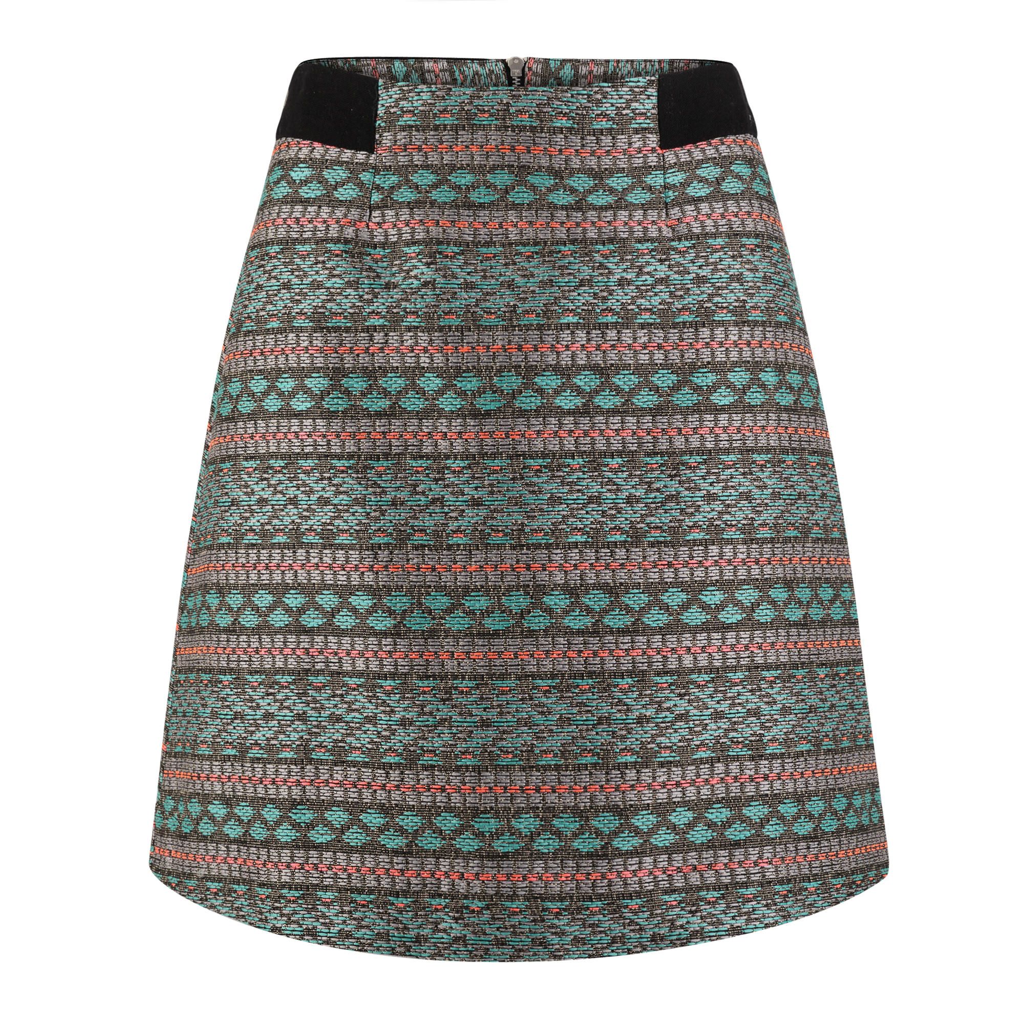 Kaleidoscope Jacquard Skirt | Oliver Bonas