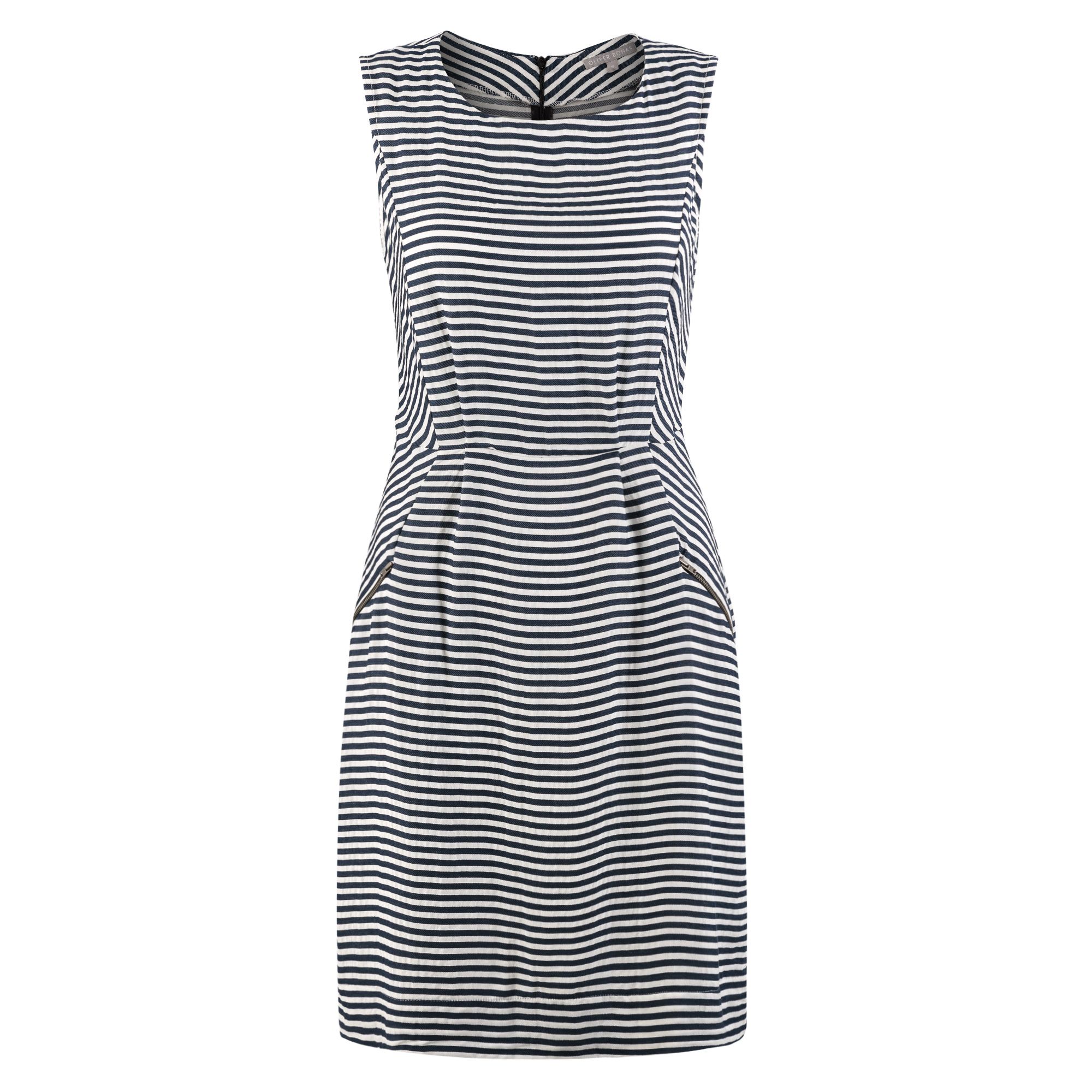 Jacquard Striped Shift Dress | Oliver Bonas