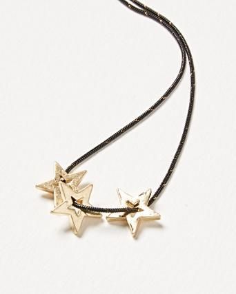 Star Drop Fancy Chain Necklace Oliver Bonas Us