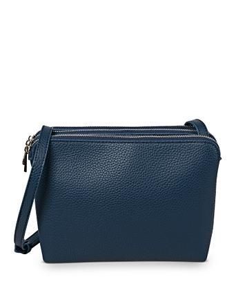 blue cross body bag