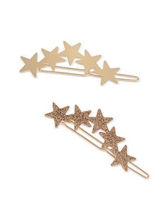 star hair clips