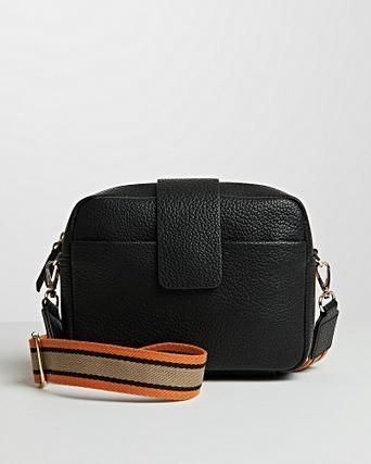 large crossbody bags black