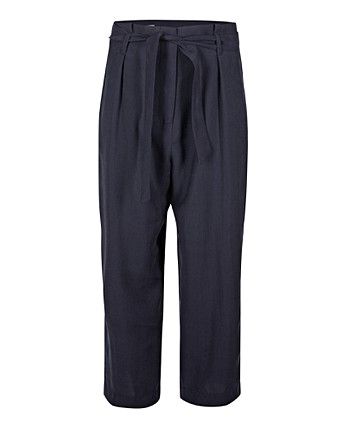 tapered wide leg trousers
