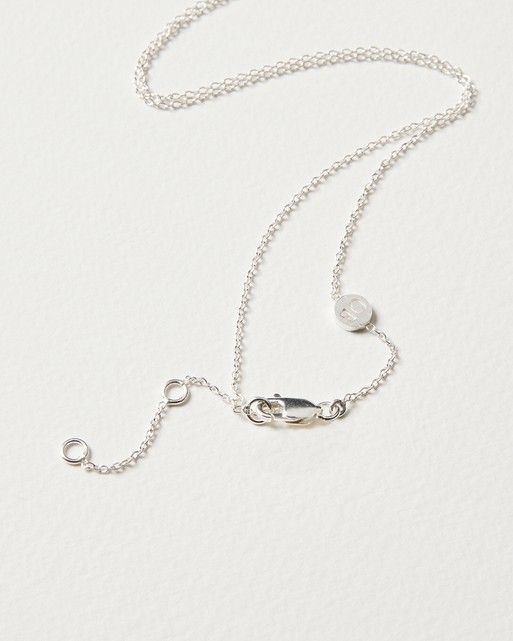 Silver Initial Necklace For Men - Mens Initial Pendant By Twistedpendant