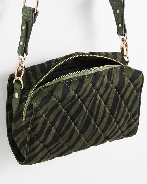 Iseline Zebra Mini Crossbody Bag