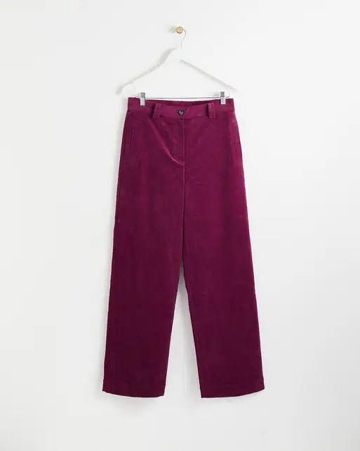 Corduroy trousers - Purple - Ladies | H&M