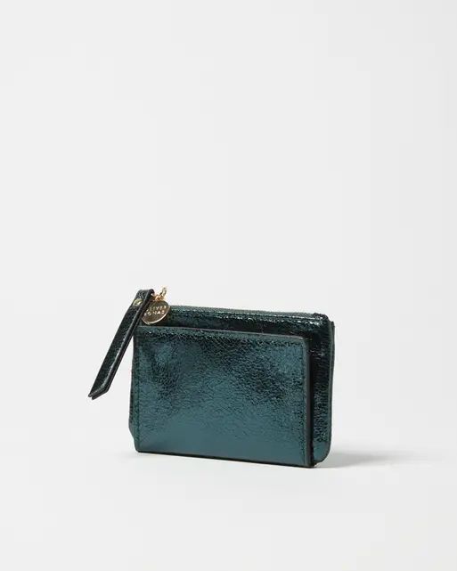 Teal and Bronze Embossed Floral Bucket Concealed Carry Purse | MoonStruck  Leather Concealed Carry Purses