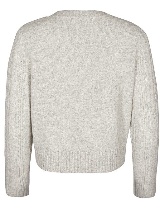 Star Button Grey Knitted Cardigan | Oliver Bonas