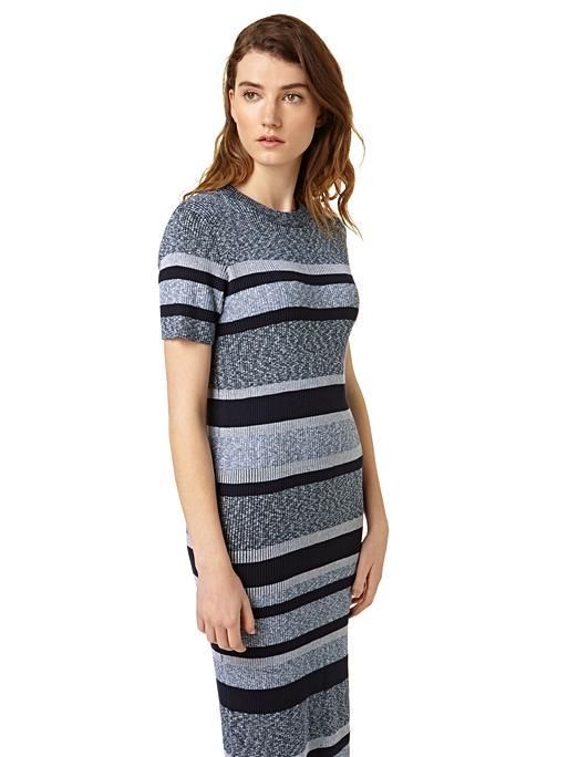 Wandi Striped Knitted Dress Oliver Bonas