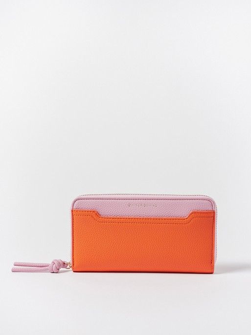 Women Fashion Simple Wallet Card Holder Tassel Purse Clutch Handbag purple  
