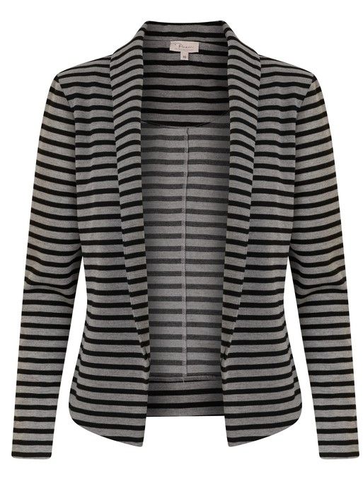 Relaxed Fit Striped Jacket | Oliver Bonas