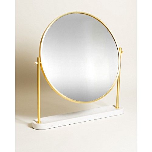 cosmetic table mirror