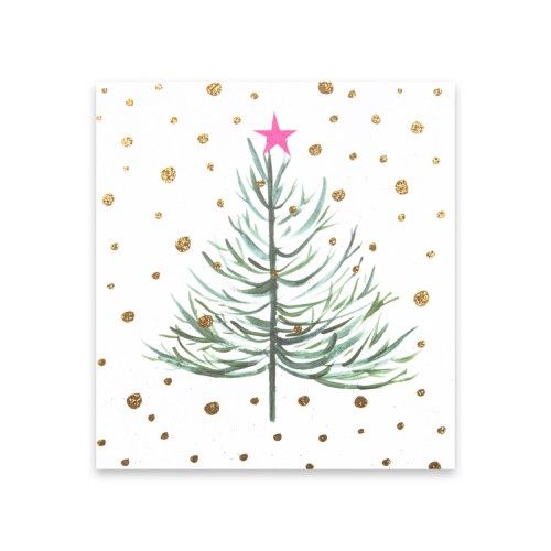 Tree Christmas Cards Pack of Five | Oliver Bonas