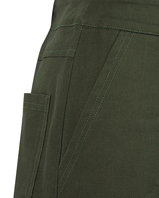 Button Back Green Wide Leg Jumpsuit | Oliver Bonas