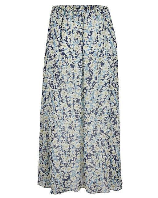 Wild Daisy Floral Print Midi Skirt | Oliver Bonas