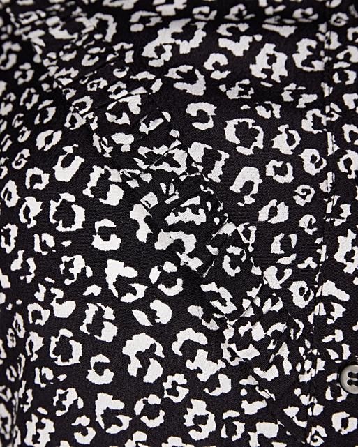 Mono Animal Print Long Sleeved Shirt | Oliver Bonas