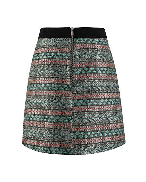Kaleidoscope Jacquard Skirt | Oliver Bonas