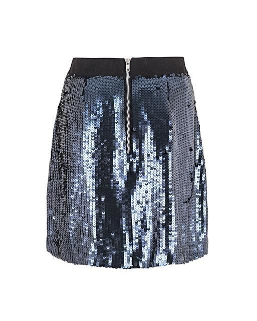 A-Line Sequin Skirt | Oliver Bonas