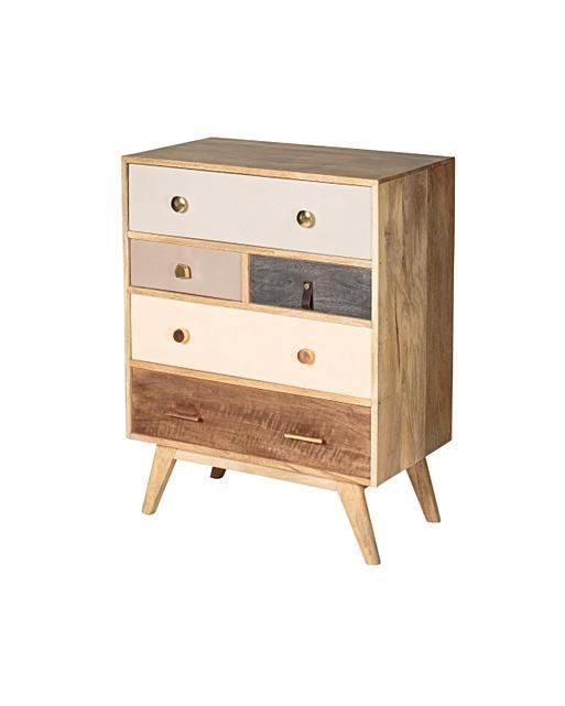 Keira Wooden Chest of Drawers | Oliver Bonas